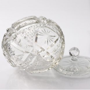 ボヘミアクリスタル シュガーポット クリーマー 楊枝入れ ボヘミア