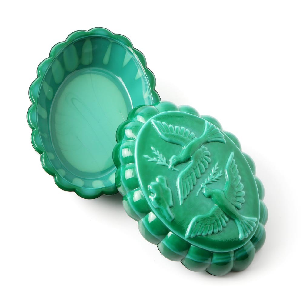 アンティーク・チェコ雑貨のお店 bábovka - チェコ伝統工芸 孔雀石の