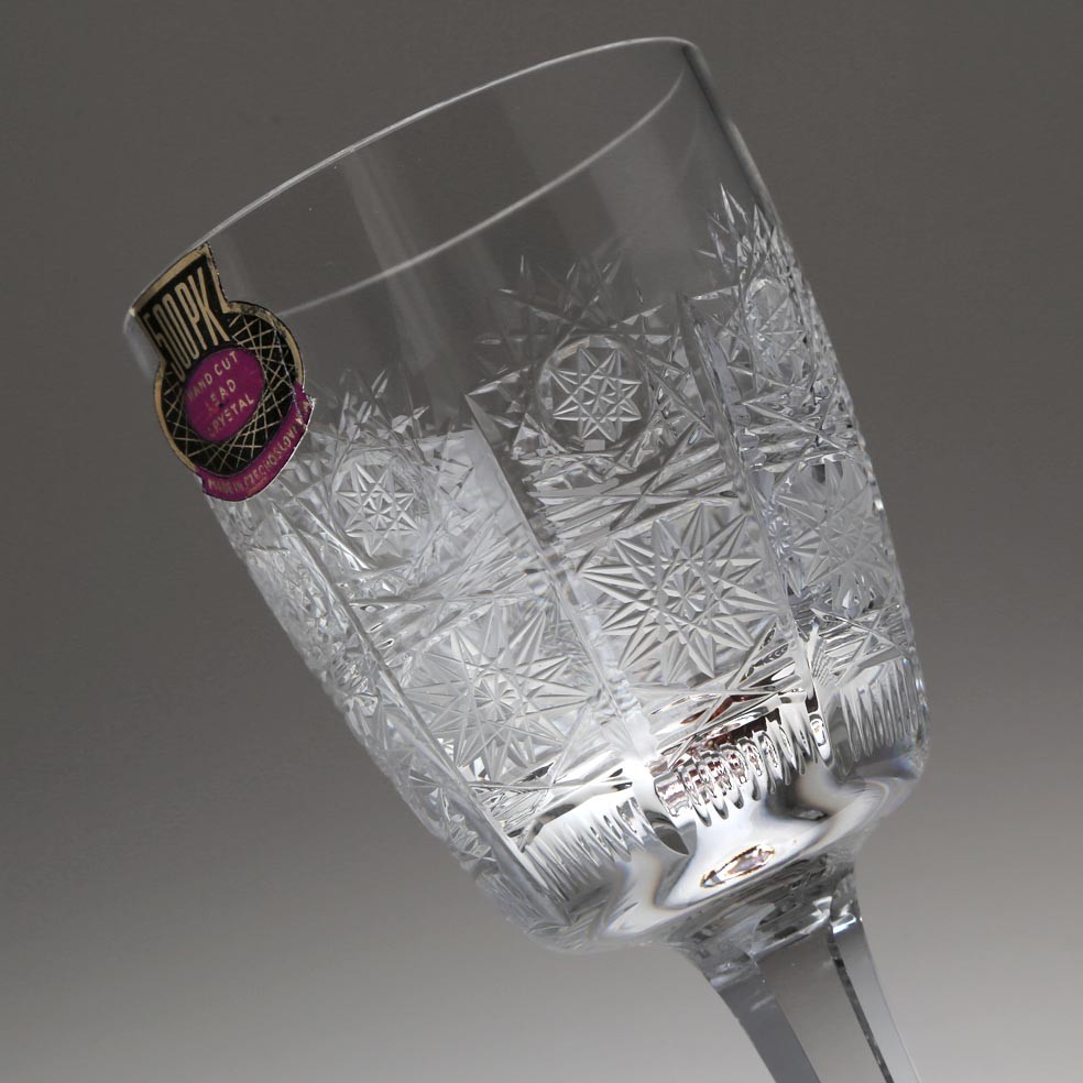 ボヘミアンガラス  500pk クリスタルワイングラスグラス/カップ