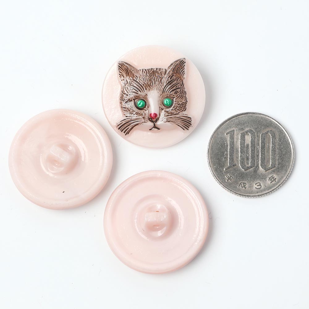 アンティーク・チェコ雑貨のお店 bábovka - 猫さんのガラス