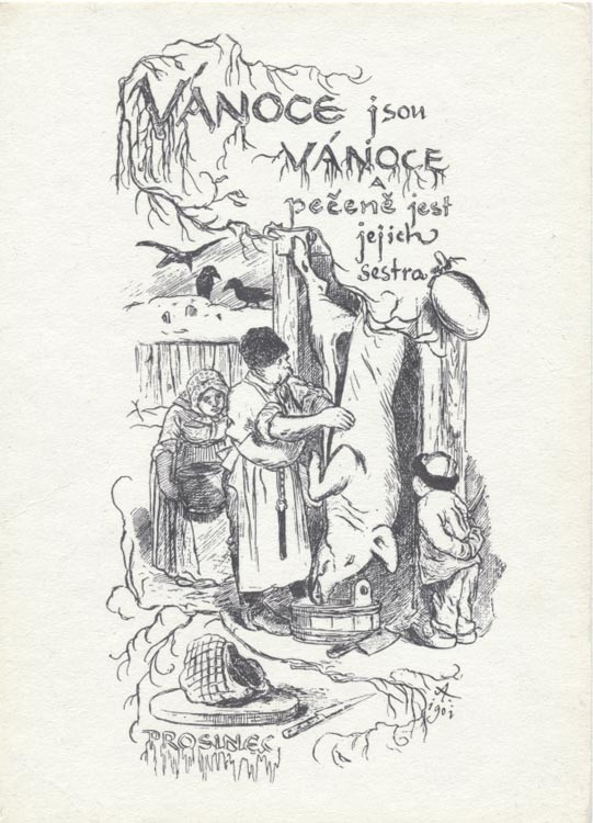 アンティーク・チェコ雑貨のお店 bábovka チェコのクリスマス ミコラーシュ・アレシュ 未使用