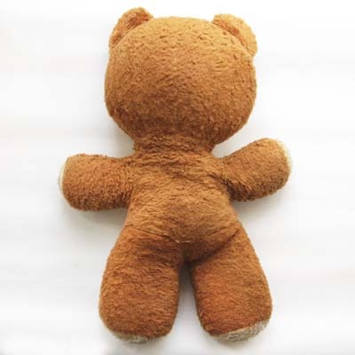 セール⭐ヴィンテージ　東欧　チェコ　テディベア　くま　ぺたんこ　ぬいぐるみ アンティーク・チェコ雑貨のお店 bábovka - チェコ くまのぬいぐるみ